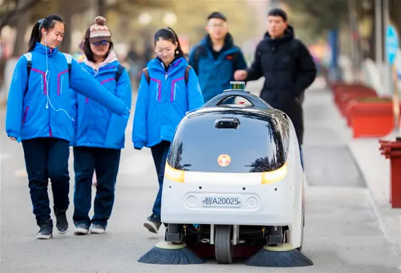 Unmanned sweeper