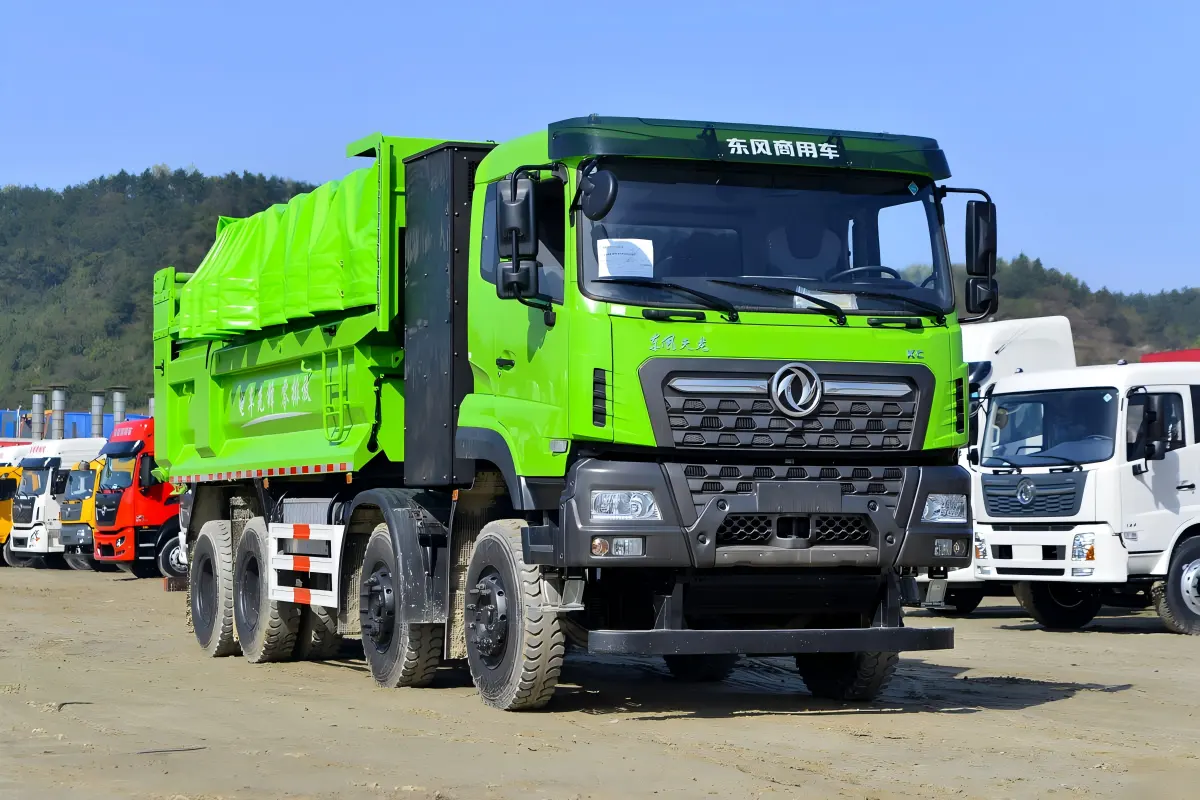 8x4 dongfeng KC ev dump truck