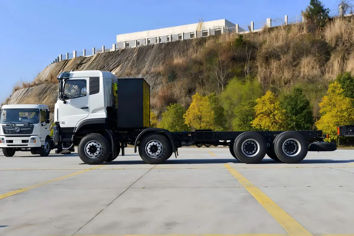 8x4 electric heavy duty truck