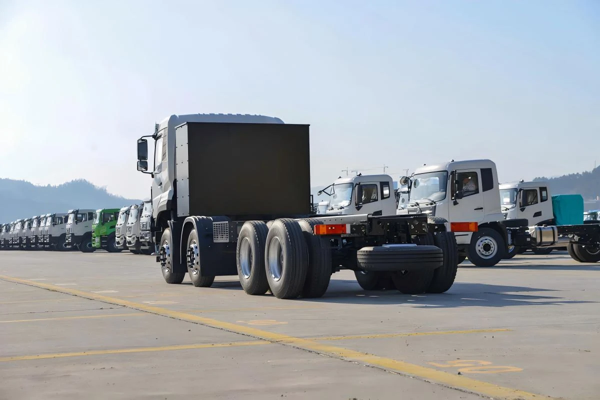 Dongfeng electric truck chassis