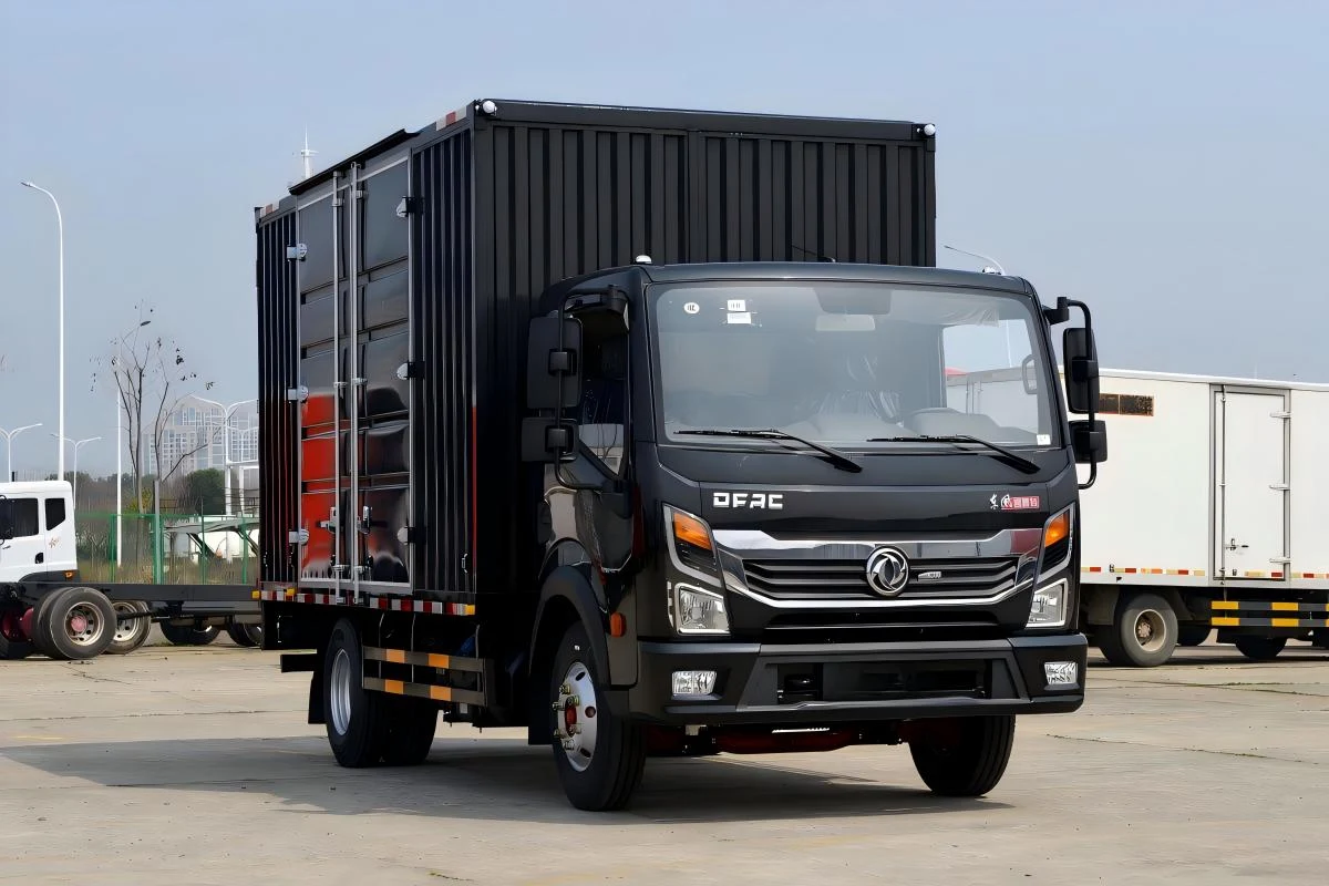 Dongfeng box truck, Dongfeng light truck, Captain Star K6, Chinese light truck exporter